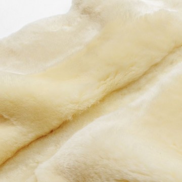 Lamswollen onderlegger 'Pure'