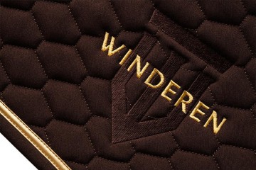 Winderen dekje bruin / goud