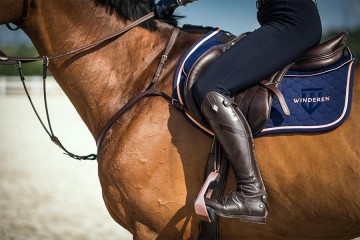 Winderen dekje navy / zilver