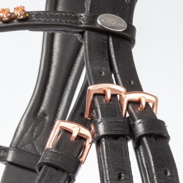 Kavalkade hoofdstel Rose gold