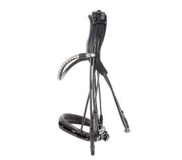 Kavalkade stang- en trenshoofdstel Fleur