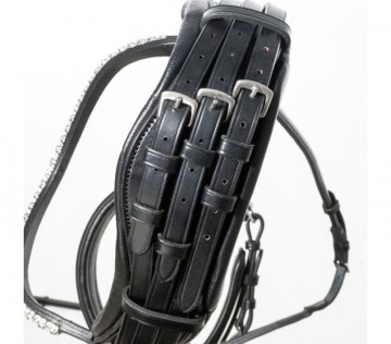 Kavalkade stang- en trenshoofdstel Fleur