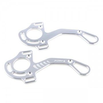 JIN Stirrup korte hackamore scharen zilver