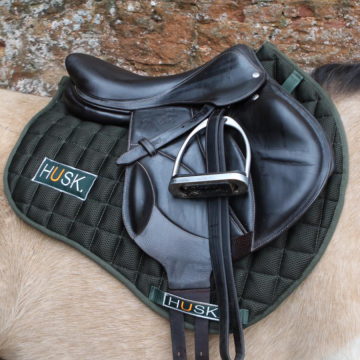 HUSK dekje army green