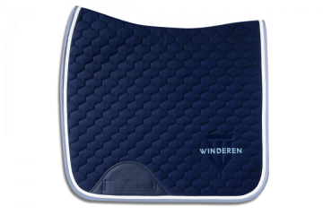 Winderen dressuurdekje navy / lichtblauw