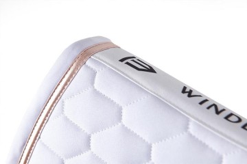 Winderen dressuurdekje wit / rose gold