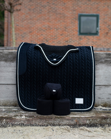 HFI Velvet dekje zwart