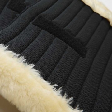 Mesh onderleggers met imitatiebont