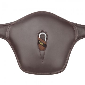 'Soft'n Safe'  leren springsingel met buikflap