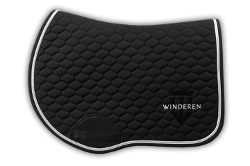 Winderen dekje zwart / zilver