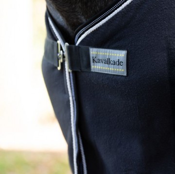 Luxe fleecedeken voorflap en ornament