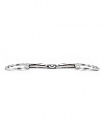 RUNE dubbelgebroken RVS bustrens