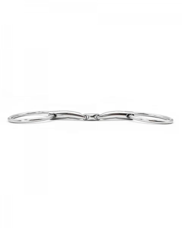 RUNE dubbelgebroken RVS watertrens