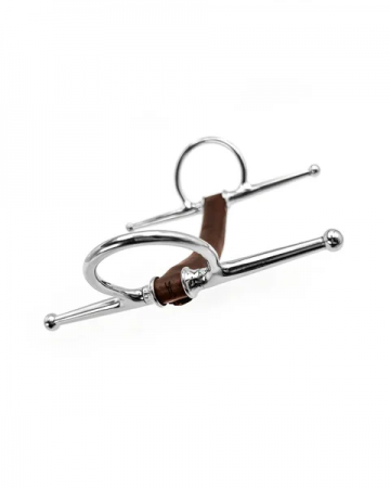 Fager leren kneveltrens ADAM