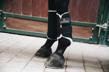 Kentucky Brushing boots Solimbra front zwart