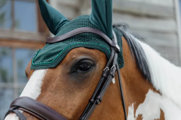 Kentucky Oornetje Wellington Velvet Pearls Pine green