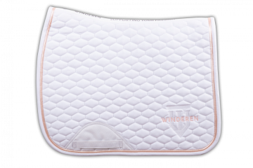 Winderen dressuurdekje wit / rose gold