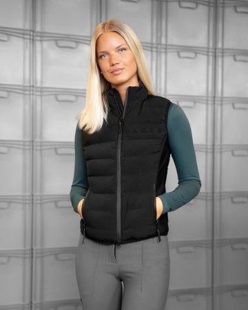 Fager bodywarmer Alexa Hybrid zwart