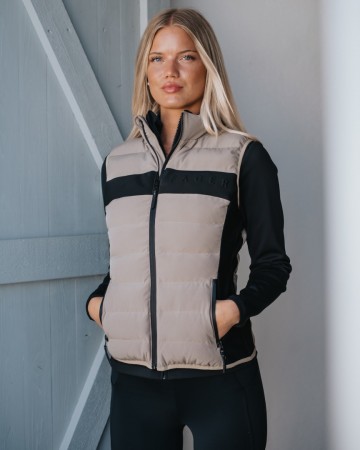 Fager bodywarmer Alexa Hybrid beige