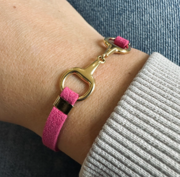 Armband lilo goud / roze