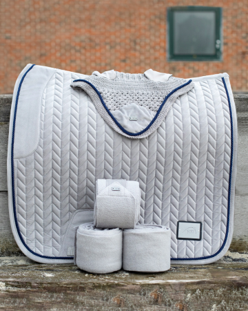 HFI Velvet dekje grijs