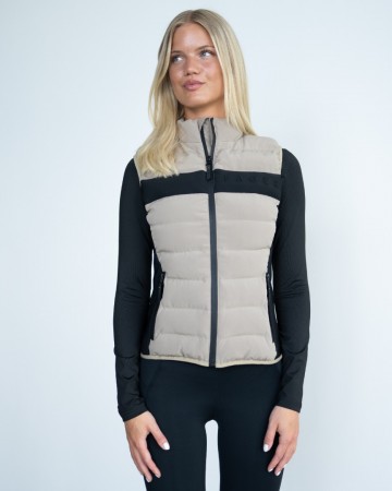 Fager bodywarmer Alexa Hybrid beige