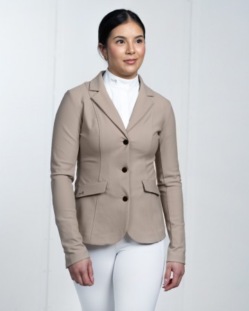 Fager wedstrijdjasje Jessica beige
