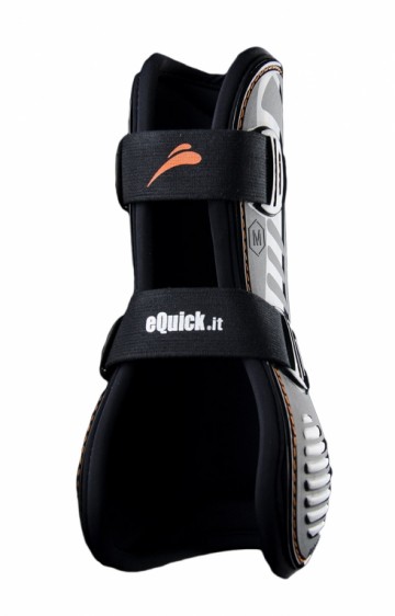 eQuick eShock peesbeschermers zwart