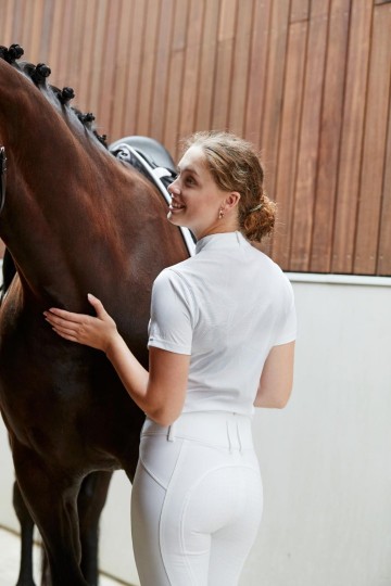 Equipage wedstrijdshirt Maisy met korte mouwen