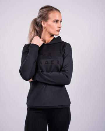 Fager hoodie polly zwart