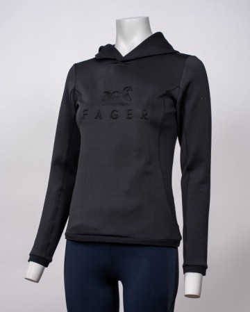 Fager hoodie polly zwart5