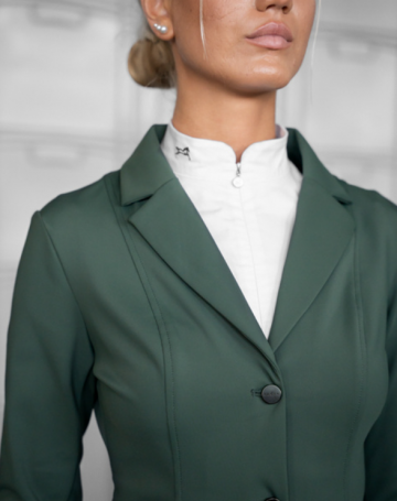 Fager wedstrijdjasje Jessica groen