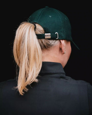 Fager pet groen model achterkant