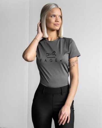 Fager fia shirt navy donkergrijs