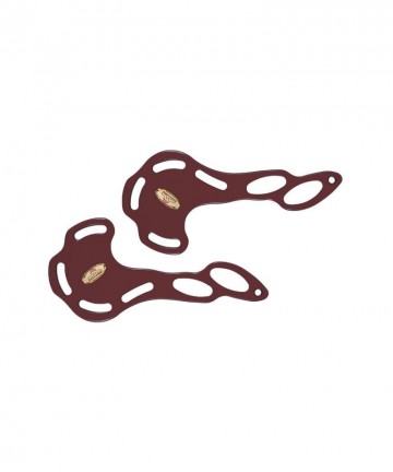 Korte hackamore scharen bordeaux