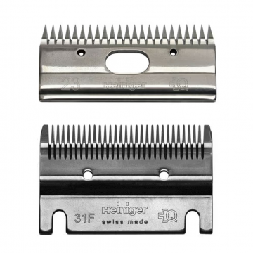Heiniger scheermessenset 31F/23 - Lengte 1-2 mm fijn