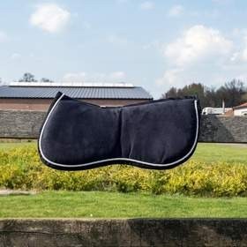 Zwart / witte memory foam halfpad