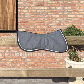 Grijs / witte memory foam halfpad