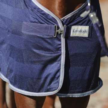 Kavalkade vliegendeken stripe navy1