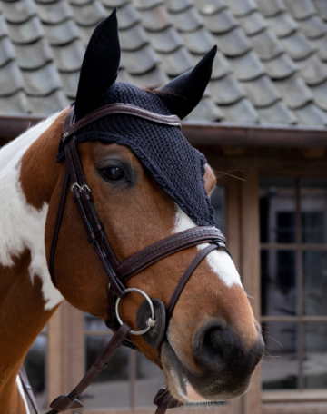 Kentucky oornetje lang zwart2