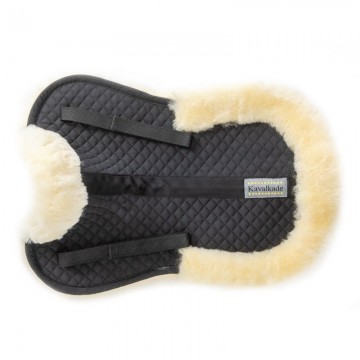 Lamswollen zadelonderlegger