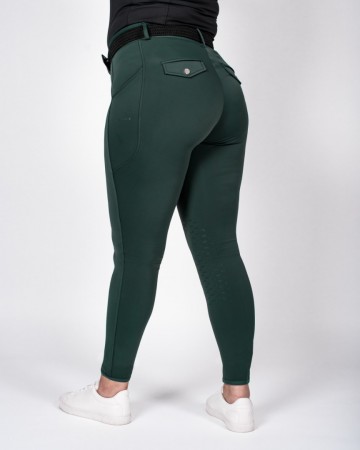 Loui Active leggings met grip half grip