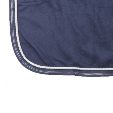 Luxe fleecedeken voorflap en ornament