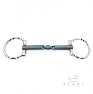 Dubbelgebroken titanium onderlegtrens MADELEINE