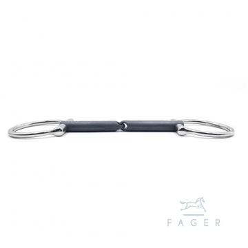 Enkelgebroken titanium onderlegtrens MADELEINE