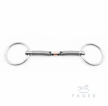 Dubbelgebroken onderlegtrens OLIVER met Sweet Iron