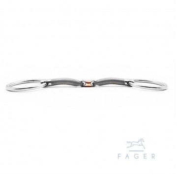 Dubbelgebroken onderlegtrens OLIVER met Sweet Iron