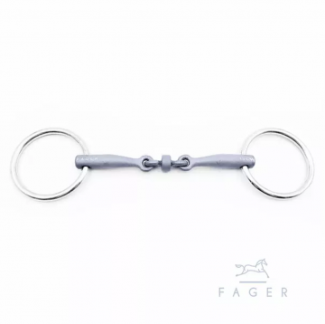 Dubbelgebroken titanium onderlegtrens ALICE