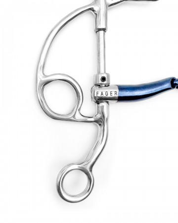 Otto hackamore combinatie bit medium