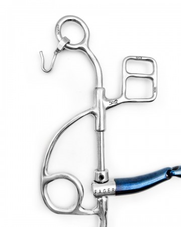 Otto hackamore combinatie bit medium